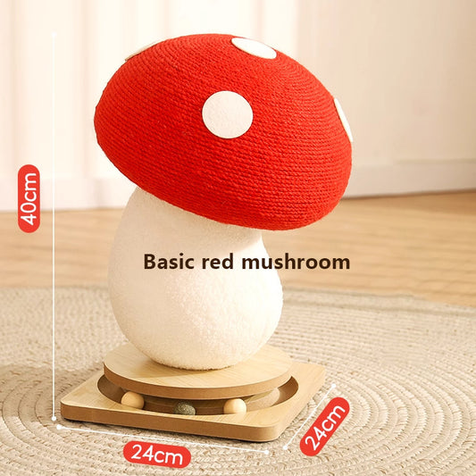 Mushroom cat tree-Cat scratching board