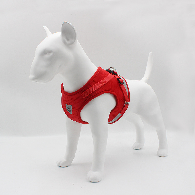 Mesh dog harness