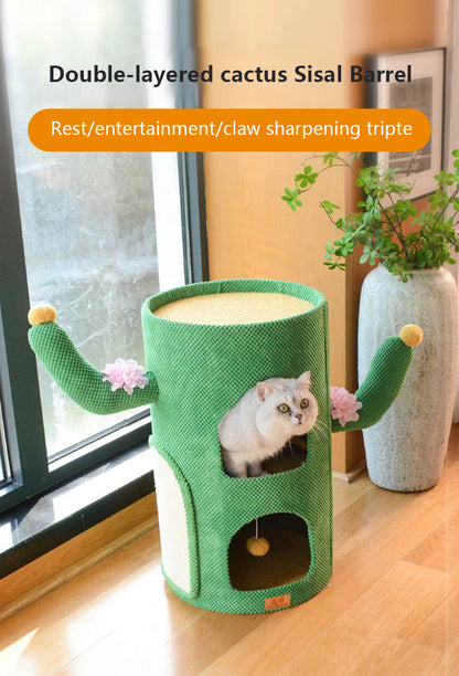 Cactus cat house