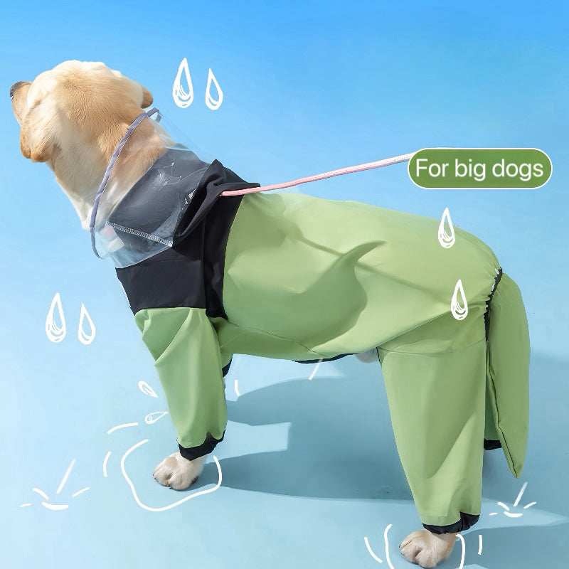 Pet dog raincoat-fashion raincoat