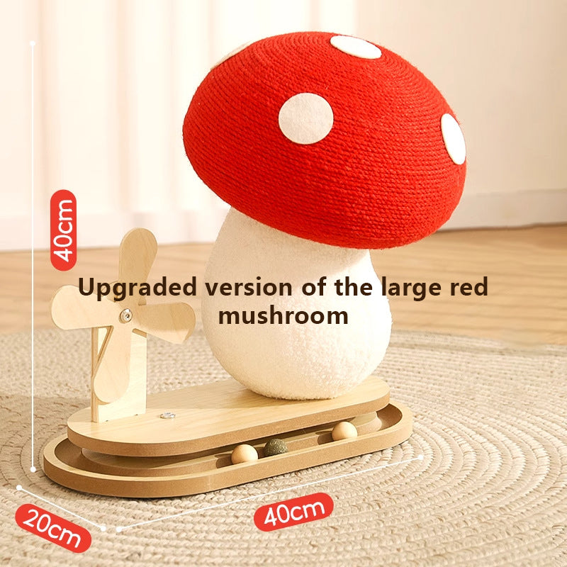 Mushroom cat tree-Cat scratching board