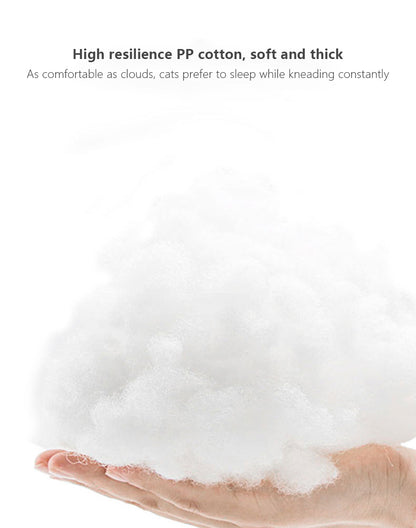 Warm and soft cat bed, indoor cat bed for winter