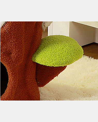 Double-layer indoor cat house