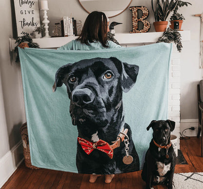 PERSONALIZED PET BLANKET-SOFT BLANKET