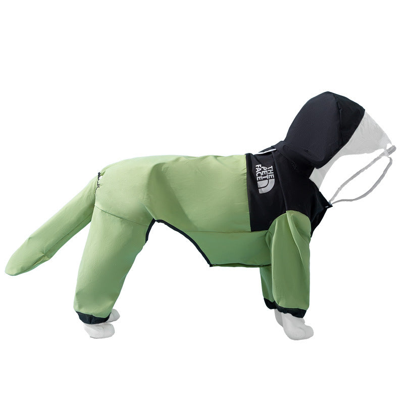 Pet dog raincoat-fashion raincoat