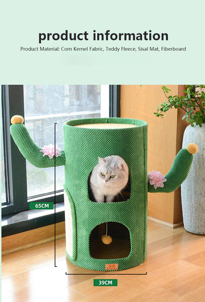 Cactus cat house