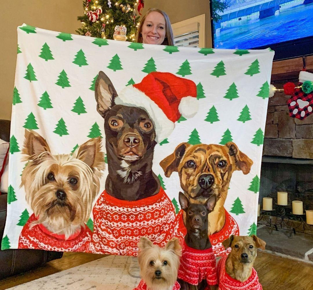 PERSONALIZED PET BLANKET-SOFT BLANKET