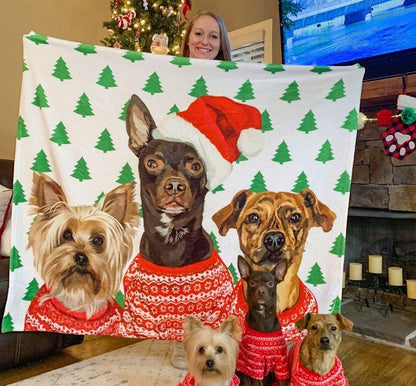 PERSONALIZED PET BLANKET-SOFT BLANKET
