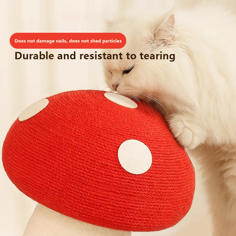 Mushroom cat tree-Cat scratching board
