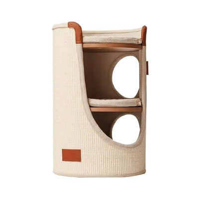 Domestic cat multi-layer integrated scraper nest small apartment