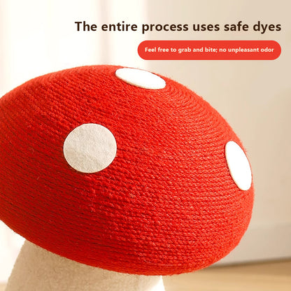 Mushroom cat tree-Cat scratching board