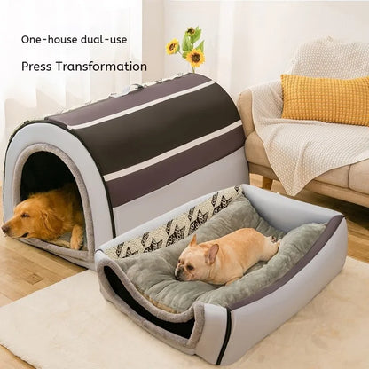 Soft and warm house for small dogs